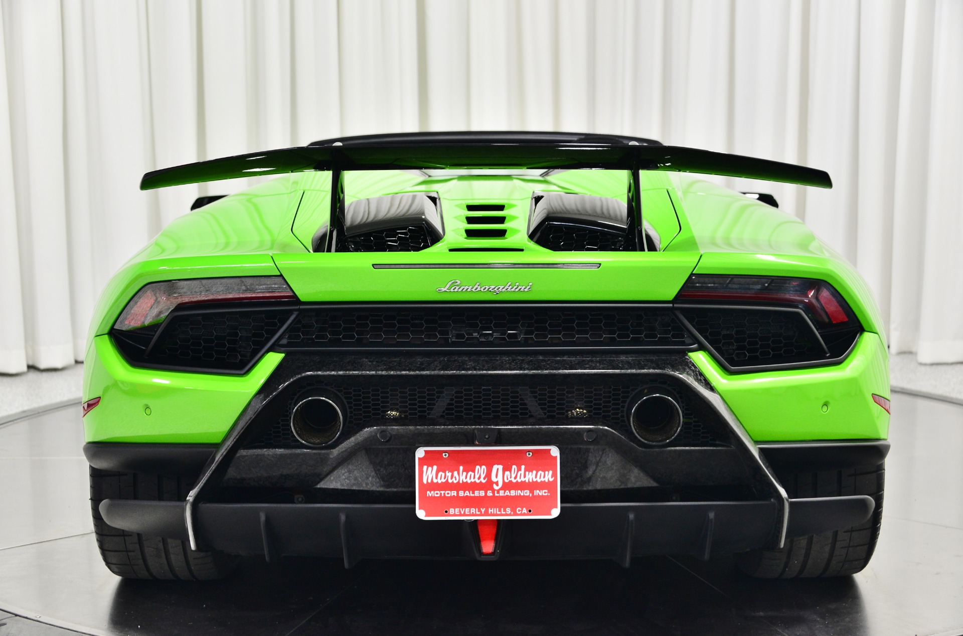 Used 2019 Lamborghini Huracan LP 640-4 Performante Spyder For Sale (Sold)