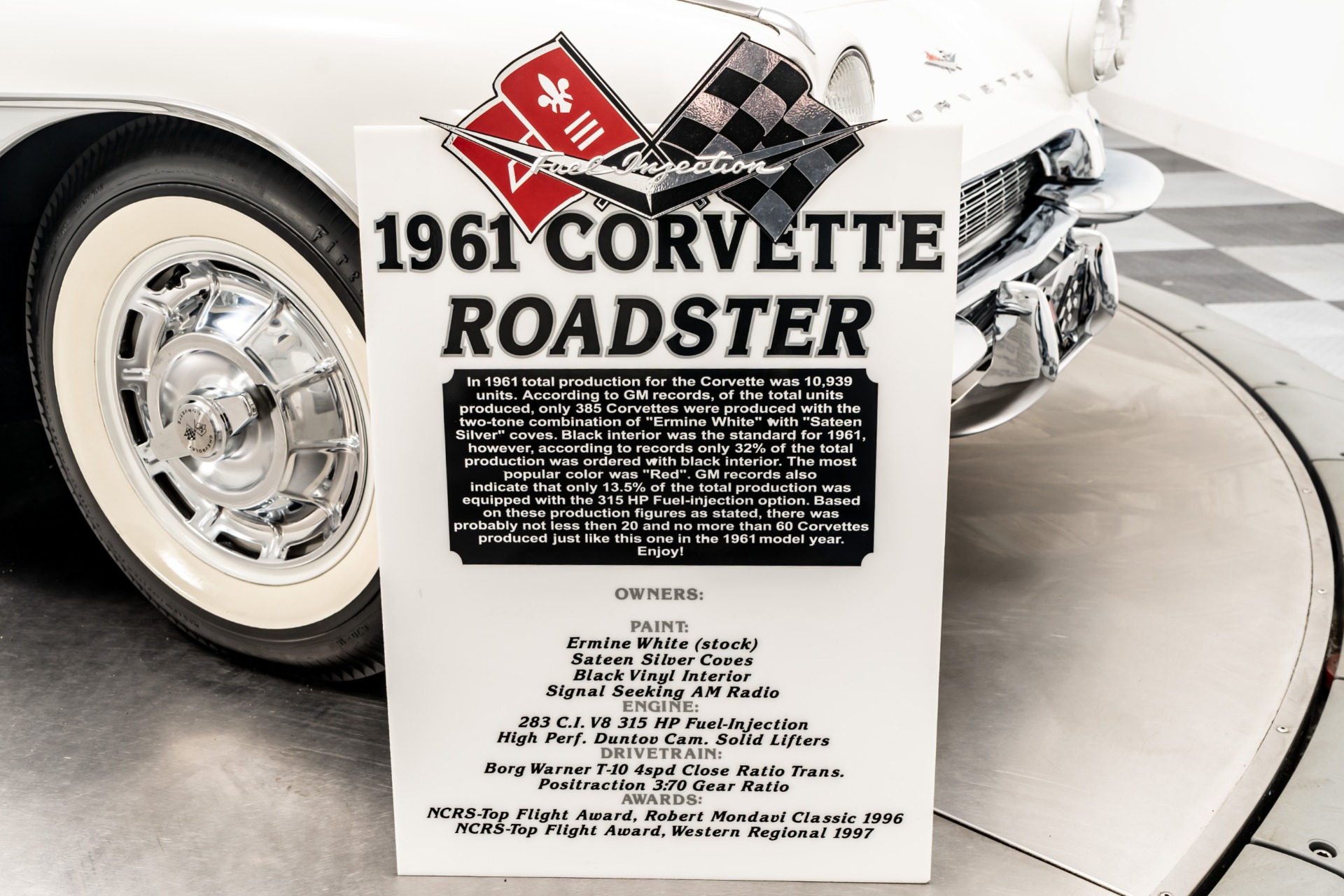 Used 1961 Chevrolet Corvette Fuelie 315hp For Sale (Sold)