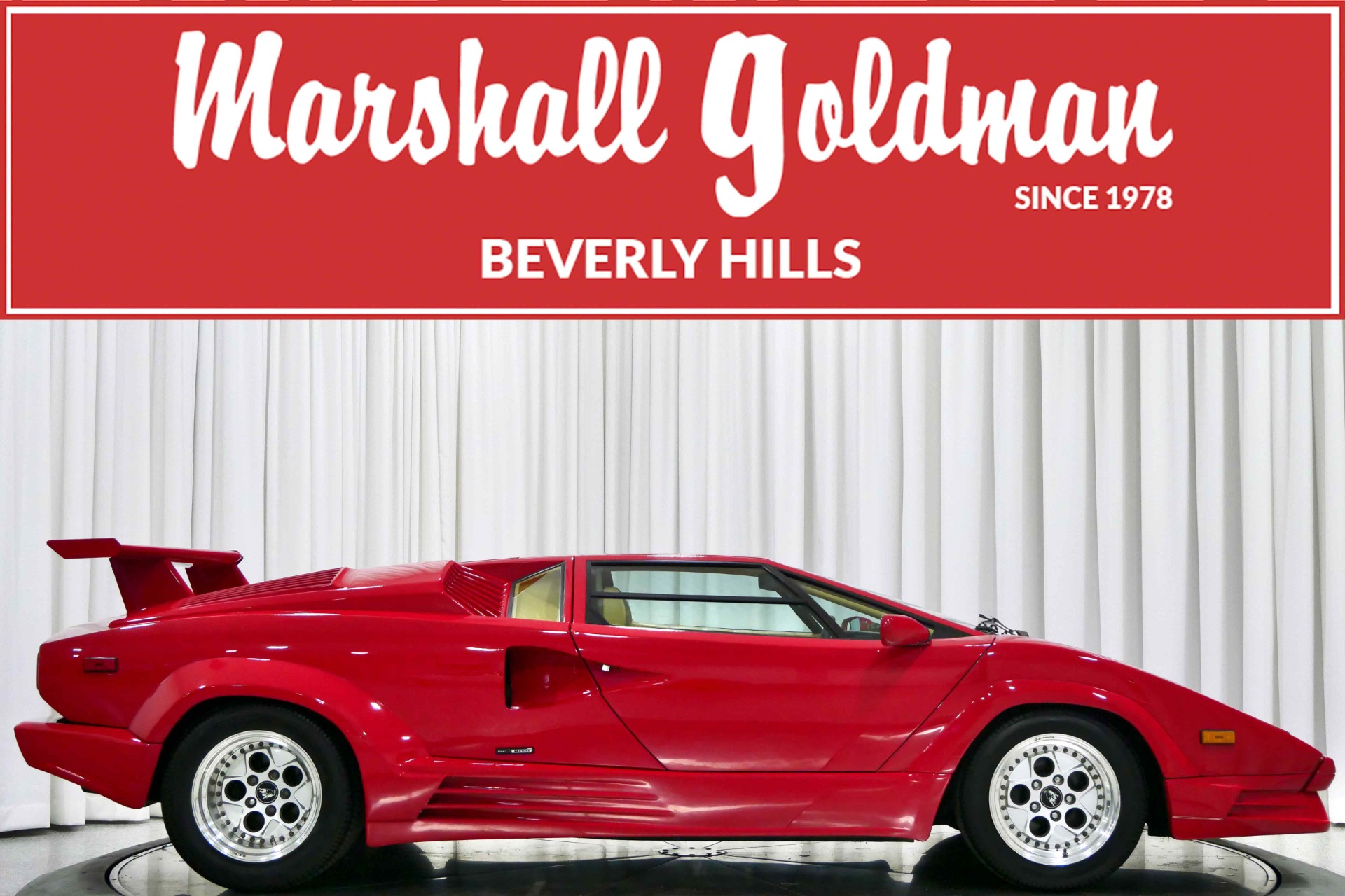 Used 1989 Lamborghini Countach 25th Anniversary For Sale (Sold) | Marshall  Goldman Cleveland Stock #B25100