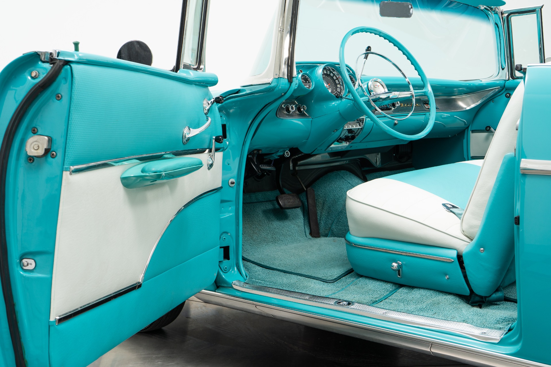 1957 chevy deals bel air seats