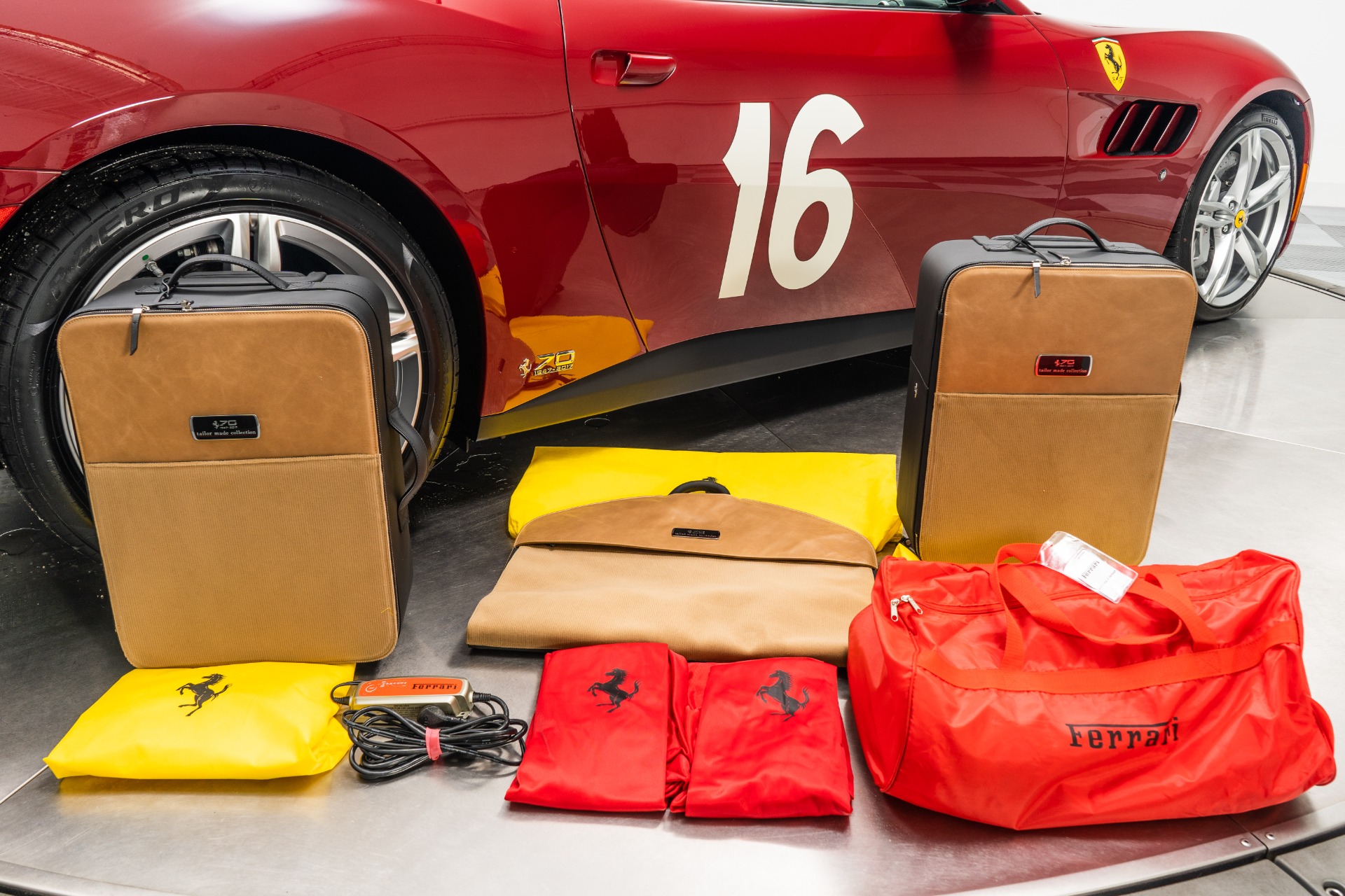 One Of A Kind Custom Made Ferrari Gtc4lusso Golf Bag Auction