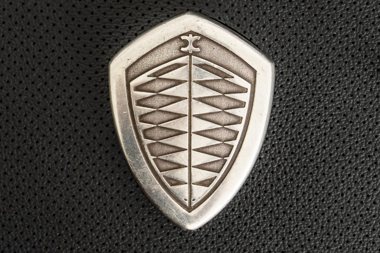 Koenigsegg Silver Shield Braided Bracelet - Koenigsegg Gear